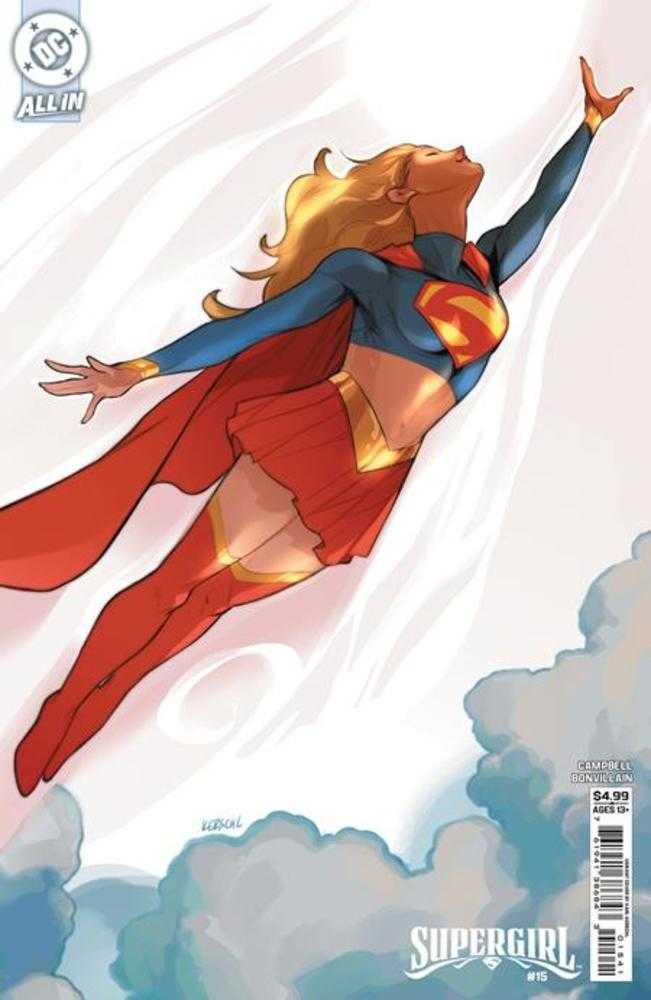 Supergirl #15 Cover D Karl Kerschl Card Stock Variant (The Reign Of The Superboys) (NM)