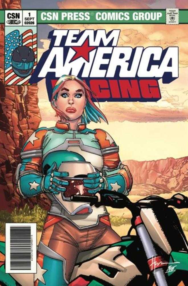 Team America Racing Full Throttle Edition #1 (One Shot) Cover A Howard Chaykin (NM)