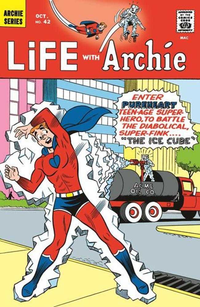 Life With Archie #42 Facsimile Edition Cover D Bob White Foil Variant (NM)