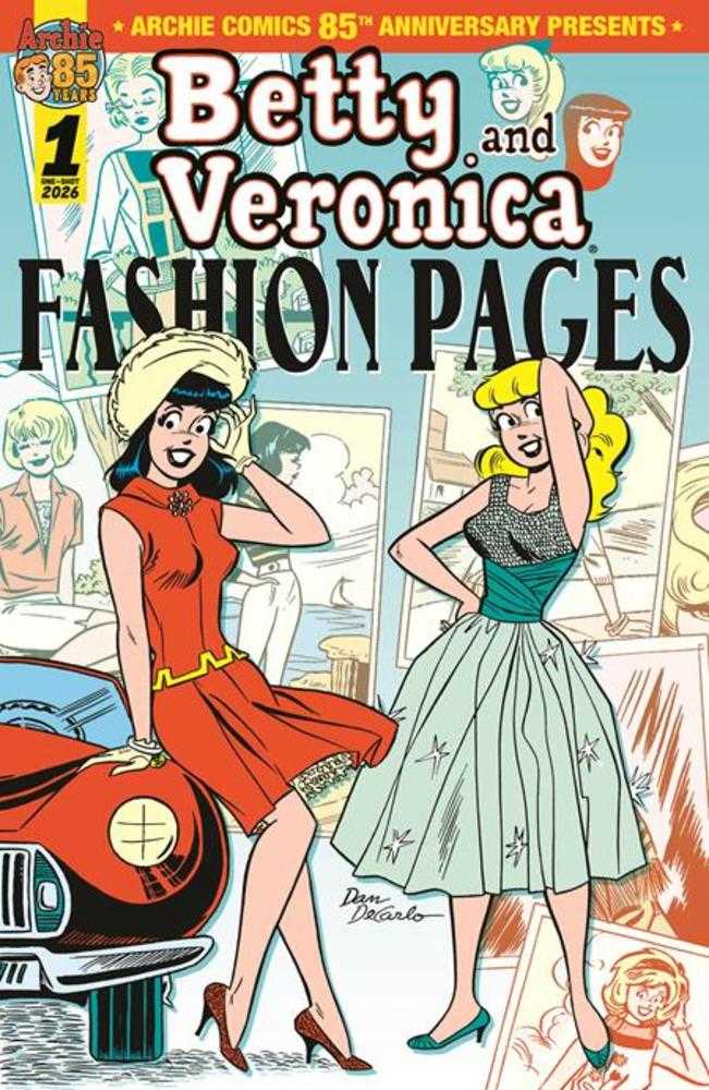 Archie Comics 85th Anniversary Presents Betty & Veronica Fashion Pages (One Shot) Cover A Dan Decarlo (NM)