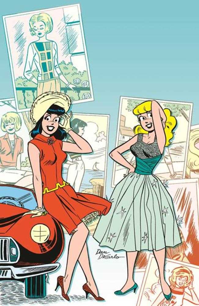 Archie Comics 85th Anniversary Presents Betty & Veronica Fashion Pages (One Shot) Cover D Dan Decarlo Foil Full Art Variant (NM)