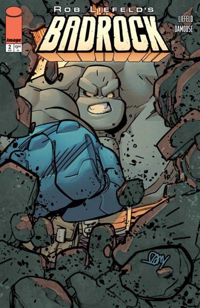 Badrock #2 Cover A Seth Damoose (NM)