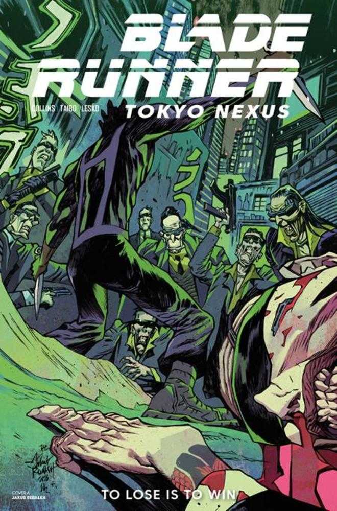 Blade Runner Tokyo Nexus To Lose Is To Win #4 (Of 4) Cover A Jakub Rebelka (NM)