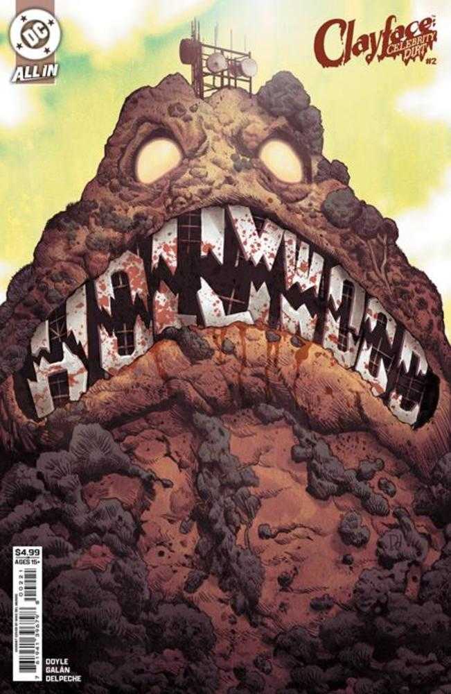 Clayface Celebrity Dirt #2 (Of 6) Cover B Mike Del Mundo Card Stock Variant (NM)