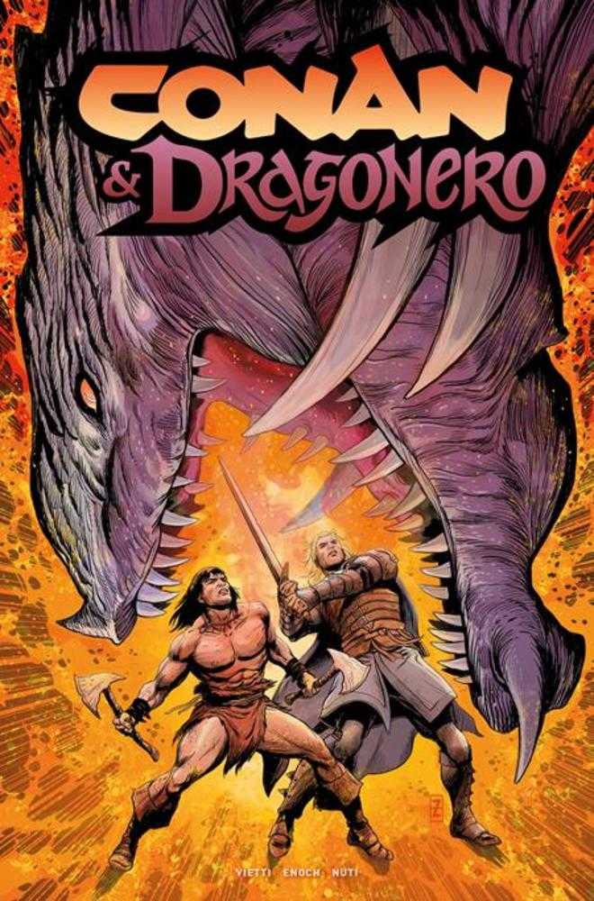 Conan And Dragonero #4 (Of 7) Cover A Patch Zircher (Mature) (NM)