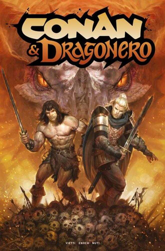 Conan And Dragonero #4 (Of 7) Cover B Paolo Barbieri Variant (Mature) (NM)