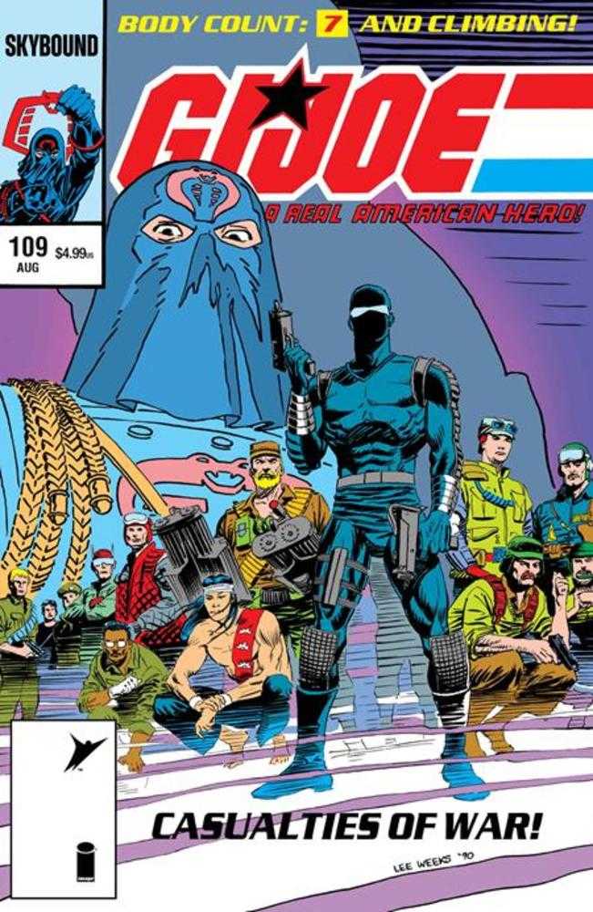 G.I. Joe A Real American Hero #109 Hama Files Edition Cover C Lee Weeks Foil Variant (NM)