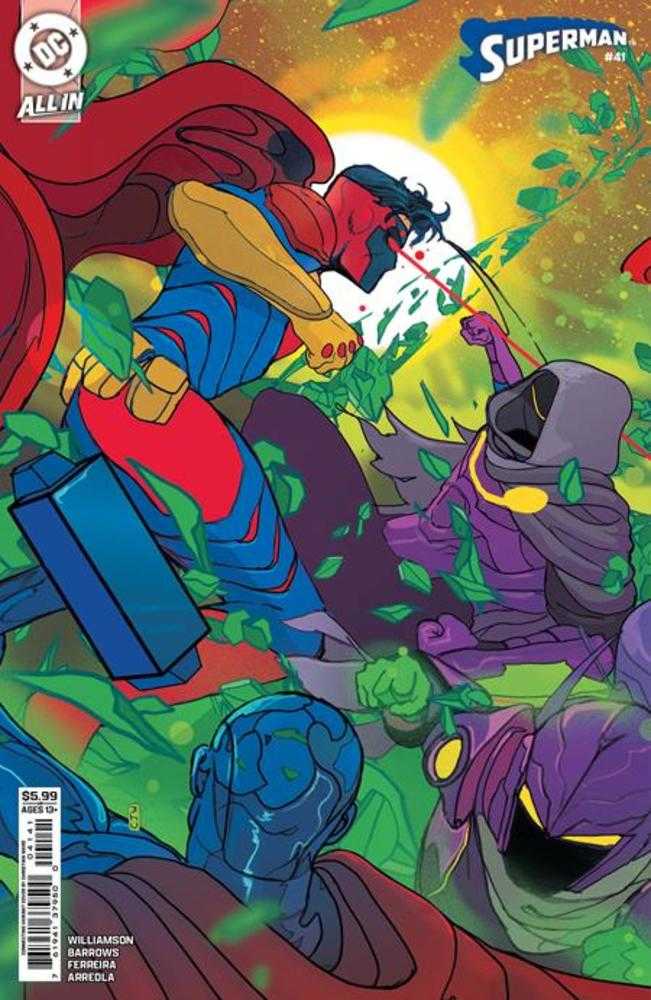 Superman #41 Cover D Christian Ward Card Stock Variant (Kingdom Of Zod) (NM)