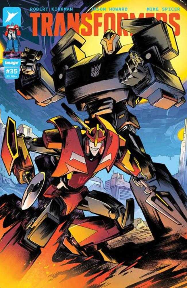 Transformers #35 Cover C Jason Howard & Annalisa Leoni Connecting Variant (NM)