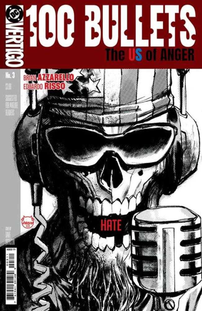 100 Bullets The Us Of Anger #3 (Of 8) Cover A Dave Johnson (Mature) (NM)