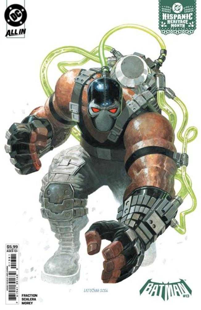Batman #13 Cover G Jose Ladronn Hispanic Heritage Month Card Stock Variant (Batman Bad Seeds) (NM)