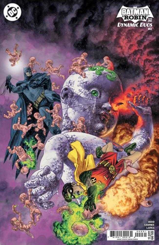 Batman & Robin Year One Dynamic Duos #2 (Of 12) Cover C Duncan Fegredo Card Stock Variant (NM)