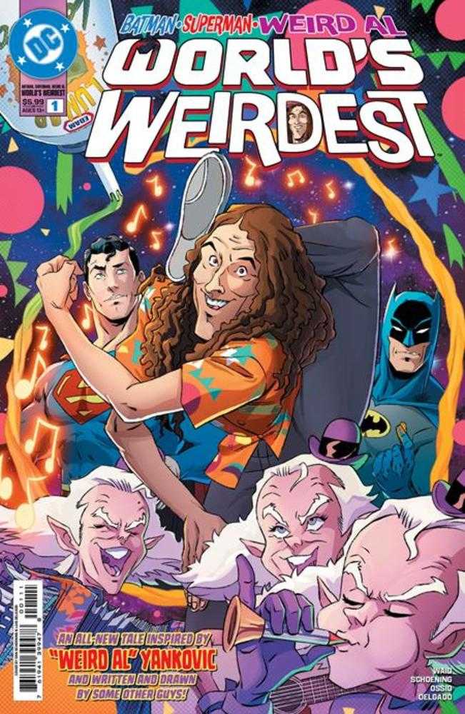 Batman Superman Weird Al Worlds Weirdest #1 (One Shot) Cover A Dan Schoening (NM)