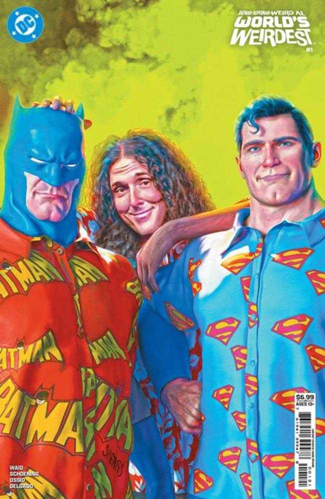 Batman Superman Weird Al Worlds Weirdest #1 (One Shot) Cover B Mark Spears Card Stock Variant (NM)