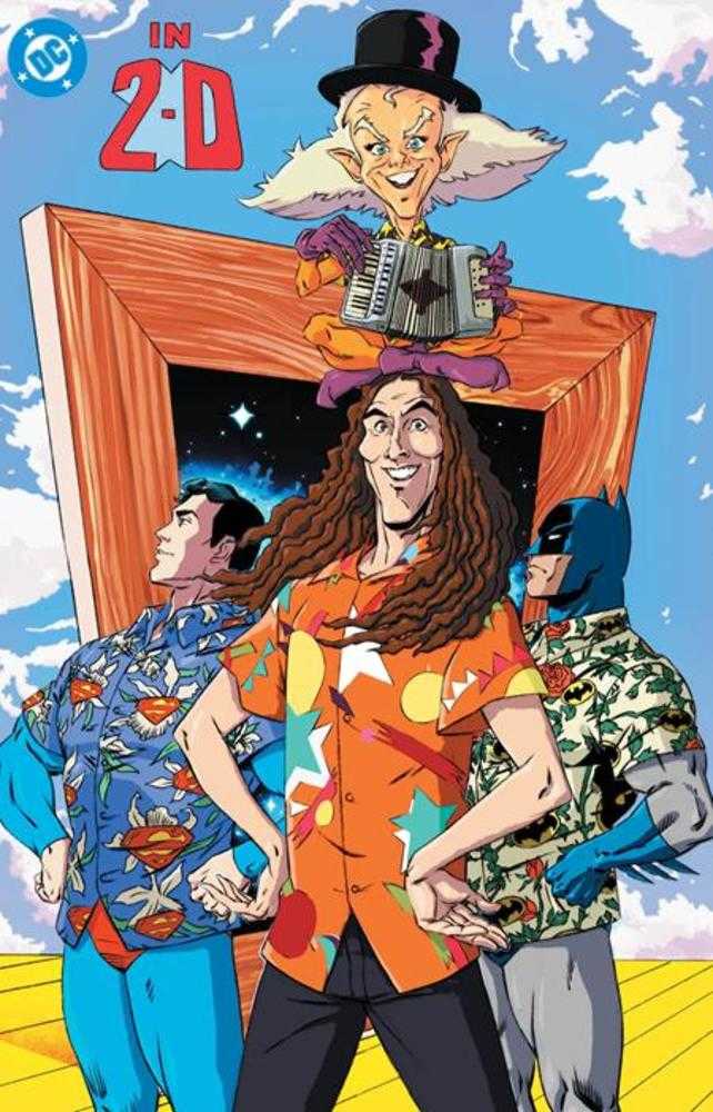 Batman Superman Weird Al Worlds Weirdest #1 (One Shot) Cover E Dan Schoening Foil Variant (NM)