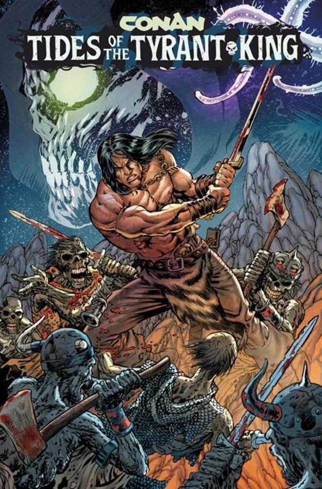 Conan The Barbarian Tides Of The Tyrant King #1 (Of 4) Cover D Jesus Merino Connecting Variant (Mature) (NM)