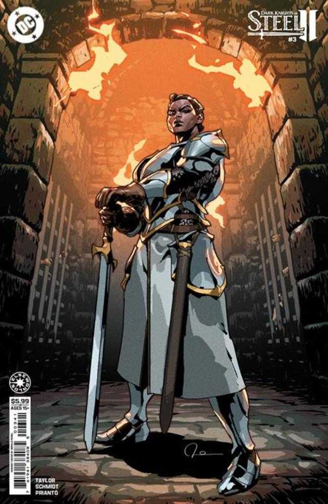Dark Knights Of Steel II #3 (Of 12) Cover D Gerald Parel Card Stock Variant (NM)
