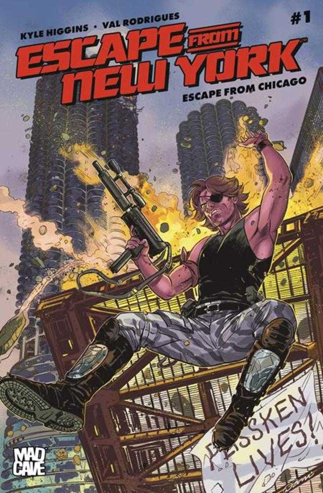 Escape From New York Escape From Chicago #1 Cover B Danica Brine Variant (NM)