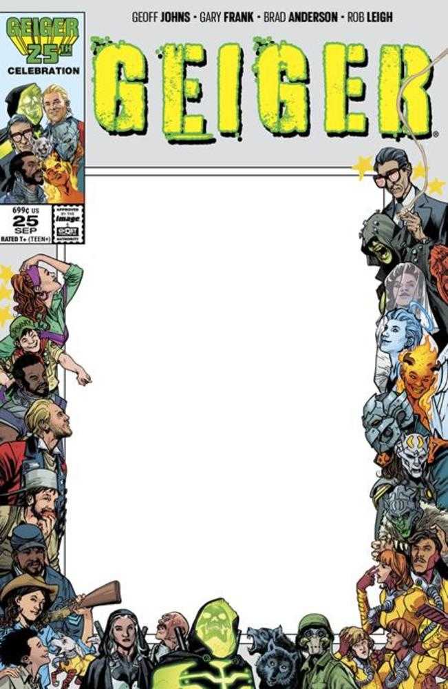 Geiger #25 Cover E Blank Sketch Variant (NM)