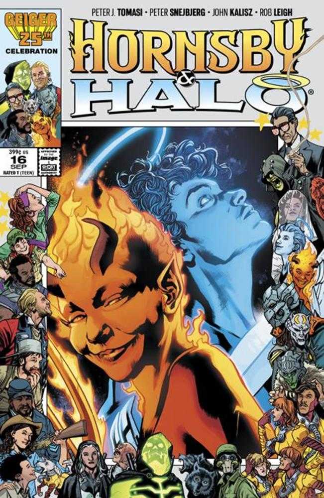 Hornsby & Halo #16 Cover B Bryan Hitch & Brad Anderson Geiger #25 Anniversary Variant (NM)