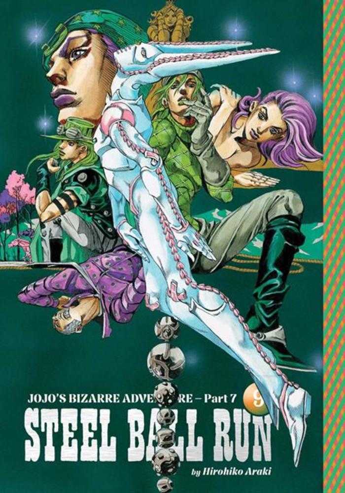 JoJo's Bizarre Adventure: Part 7--Steel Ball Run, Vol. 9 by Hirohiko Araki (NM)