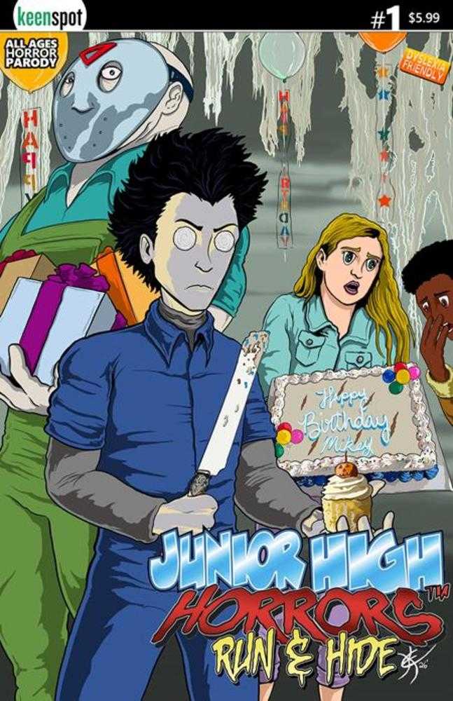 Junior High Horrors Run & Hide #1 (One Shot) Cover C Eric Kent Birthday Party Variant (NM)