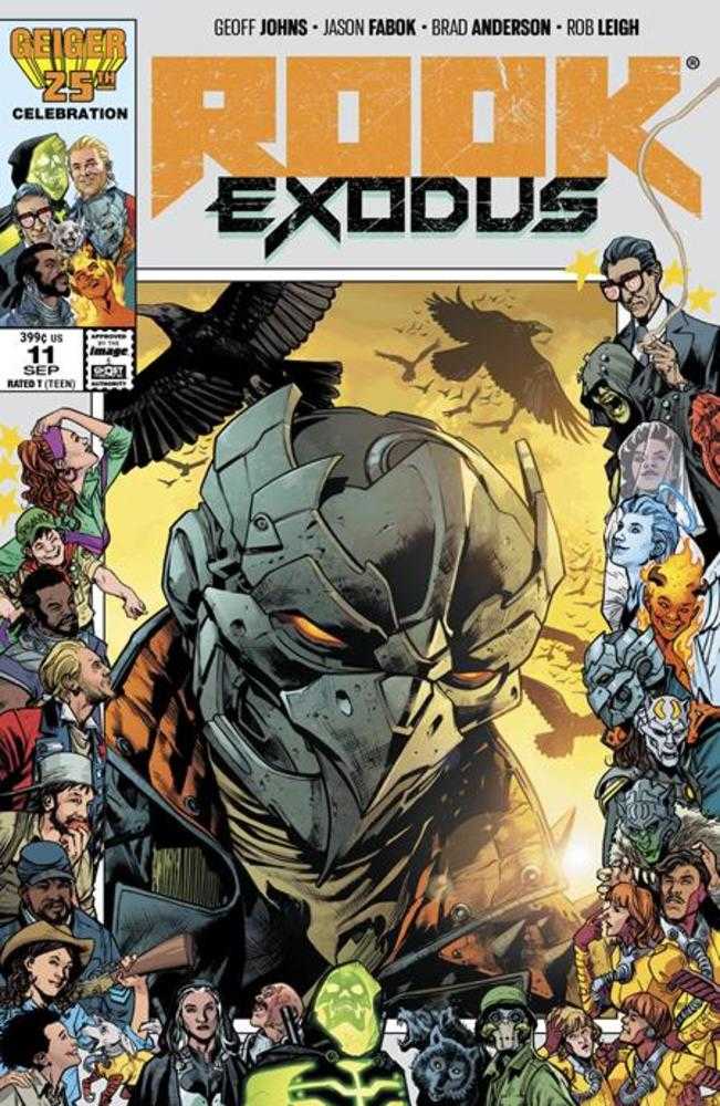 Rook Exodus #11 Cover D Bryan Hitch & Brad Anderson Geiger #25 Anniversary Variant (NM)