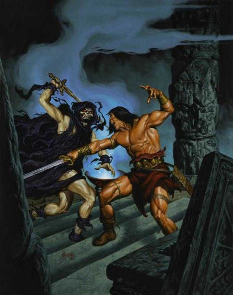 Savage Sword Of Conan #16 Cover C Joe Jusko Virgin Cardstock Variant (Mature) (NM)