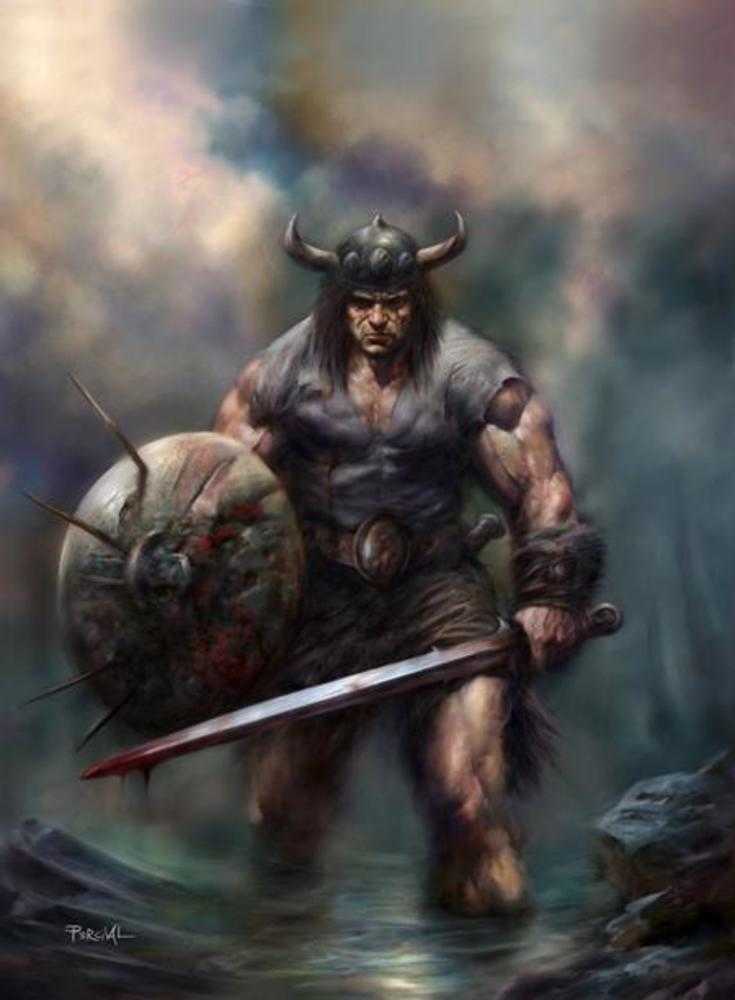 Savage Sword Of Conan #16 Cover D Nick Percival Virgin Cardstock Variant (Mature) (NM)