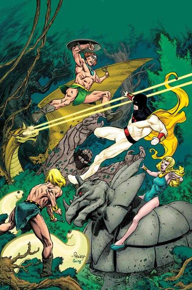 Space Ghost vs The Herculoids #1 Cover K 1:10 Tom Raney Full Art Variant (NM)