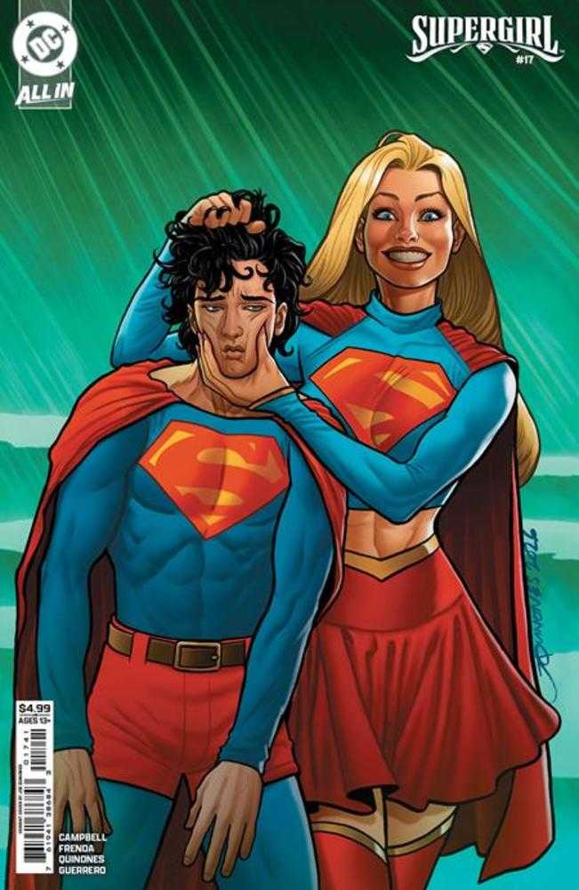 Supergirl #17 Cover D Joe Quinones Card Stock Variant (Kingdom Of Zod) (NM)
