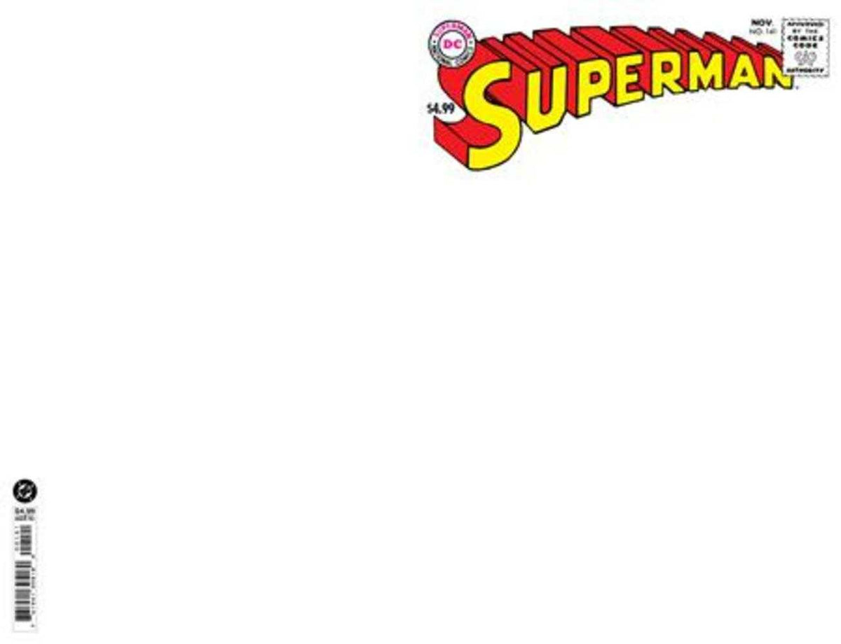 Superman #141 Facsimile Edition Cover B Blank Card Stock Variant (NM)