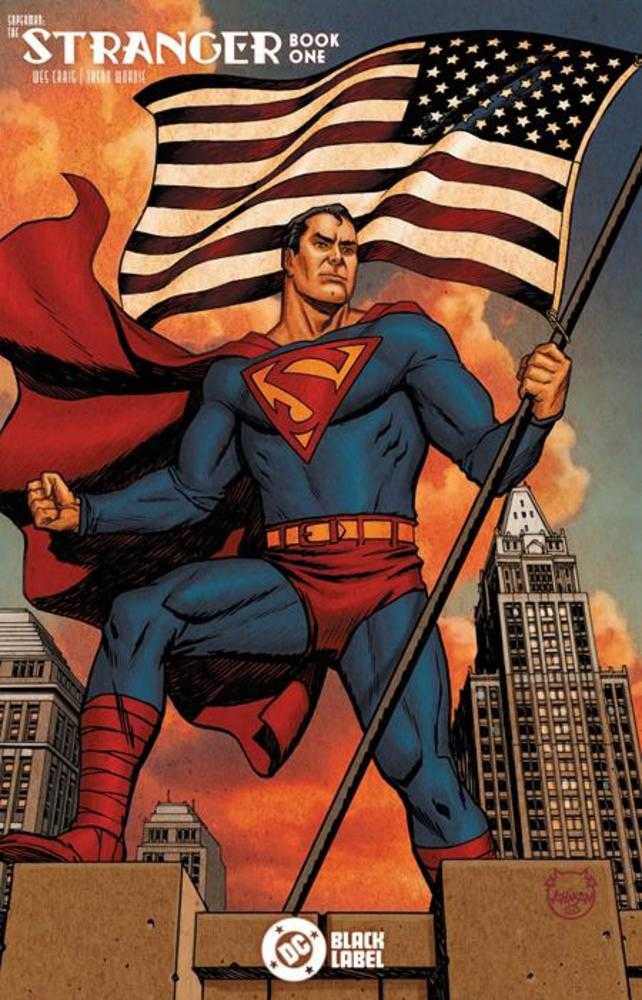 Superman The Stranger #1 (Of 6) Cover B Dave Johnson Card Stock Variant (Mature) (NM)