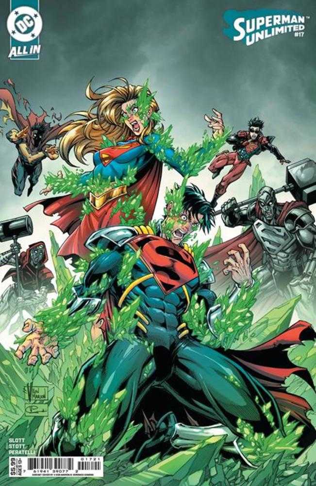 Superman Unlimited #17 Cover B V Ken Marion Card Stock Variant (Kingdom Of Zod) (NM)