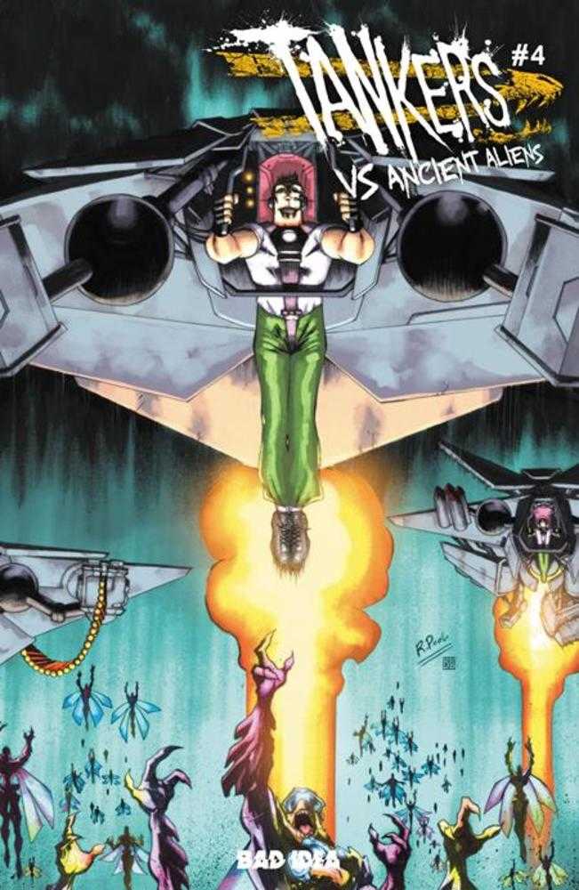Tankers vs Ancient Aliens #4 (Of 5) Cover A Raphael Pool (NM)