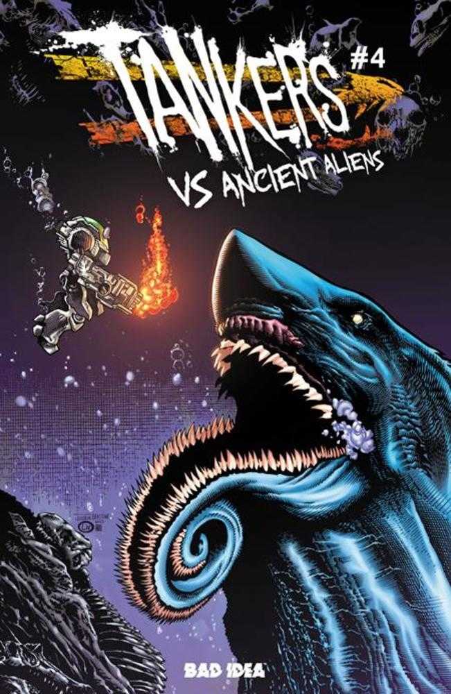 Tankers vs Ancient Aliens #4 (Of 5) Cover B Joshua Derstine & John Livesay Variant (NM)