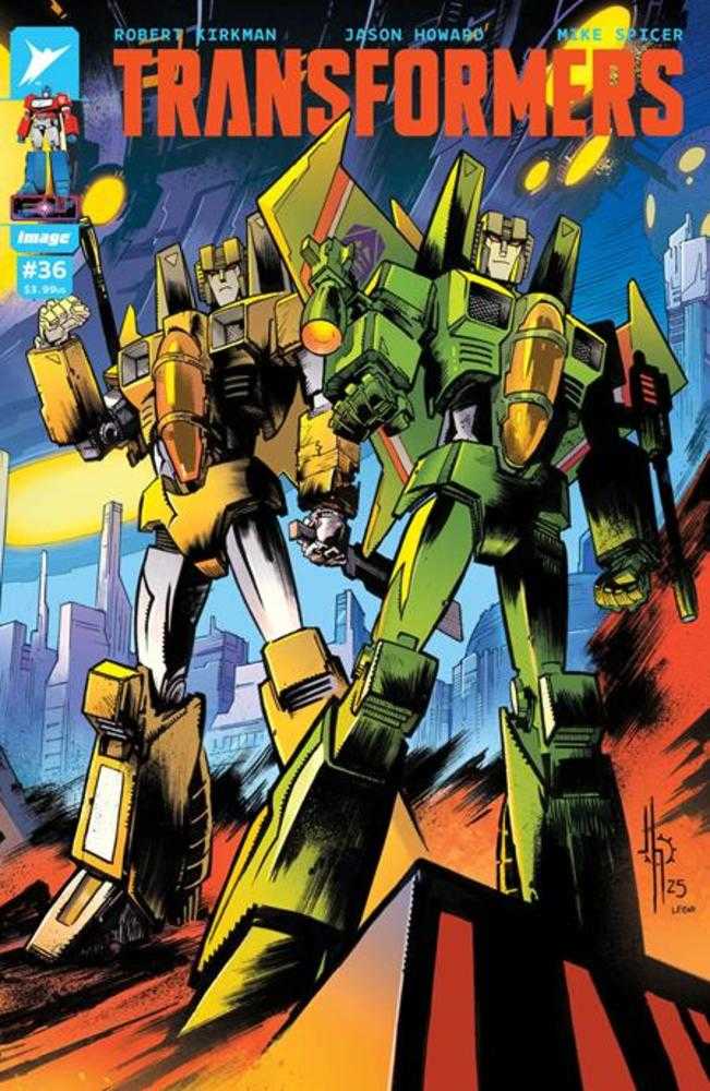 Transformers #36 Cover C Jason Howard & Annalisa Leoni Connecting Cover Variant (NM)