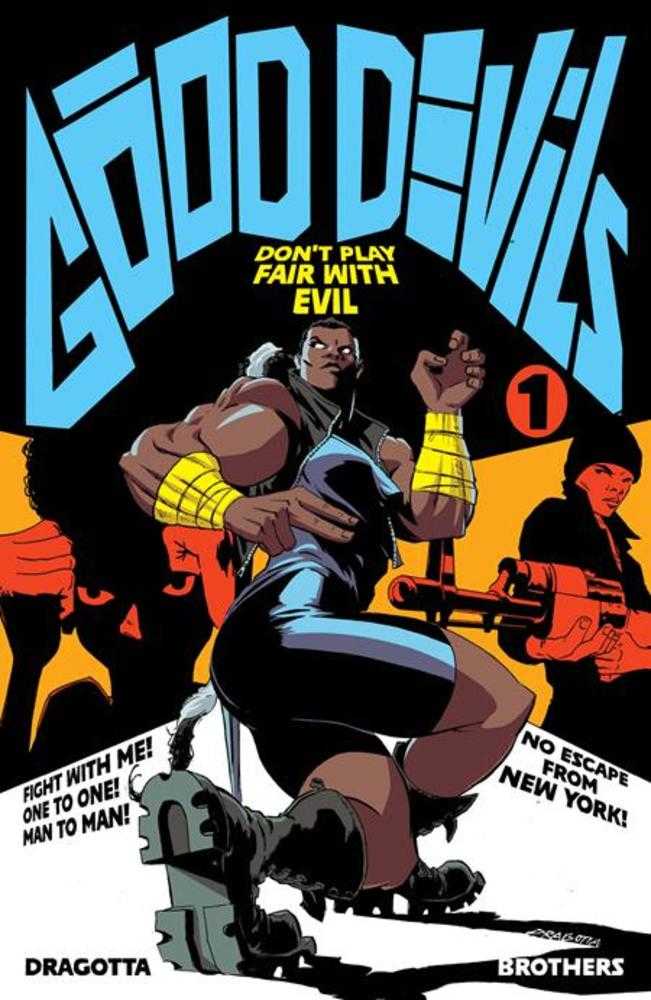Good Devils Dont Play Fair With Evil (One Shot) 2nd Printing Cover D Nick Dragotta Blue Variant (NM)