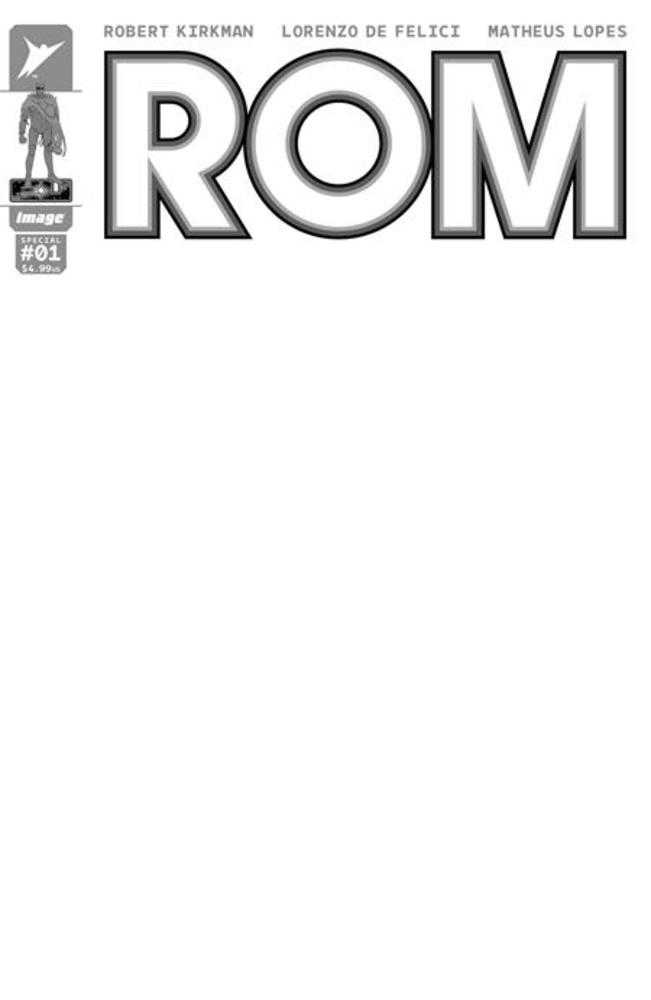 Rom Special #1 (One Shot) Cover E Blank Sketch Variant (NM)