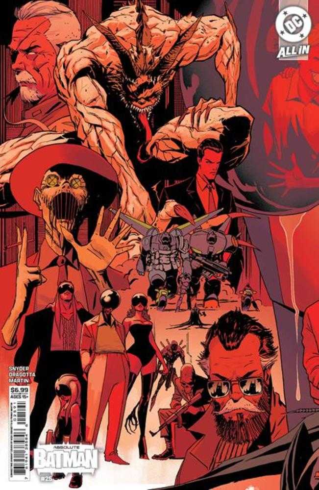 Absolute Batman #25 Cover H Nick Dragotta Left Connecting Card Stock Variant (NM)