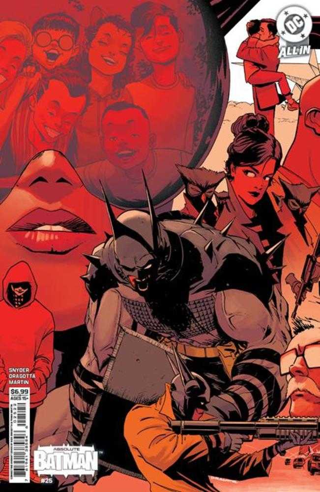 Absolute Batman #25 Cover I Nick Dragotta Middle Connecting Card Stock Variant (NM)