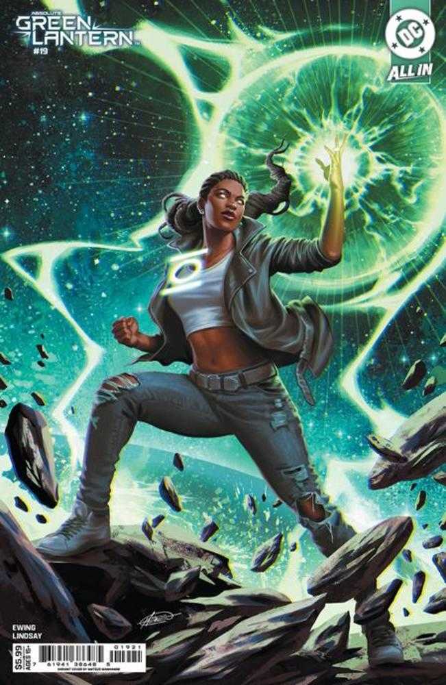 Absolute Green Lantern #19 Cover B Mateus Manhanini Card Stock Variant (NM)