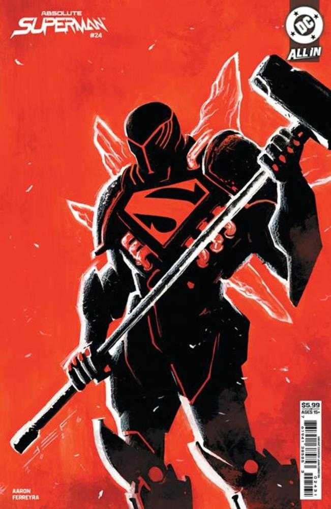 Absolute Superman #24 Cover C Juan Ferreyra Card Stock Variant (NM)