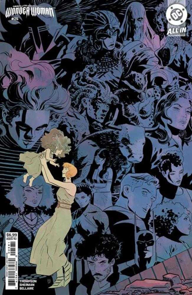 Absolute Wonder Woman #25 Cover H Hayden Sherman Left Connecting Card Stock Variant (NM)