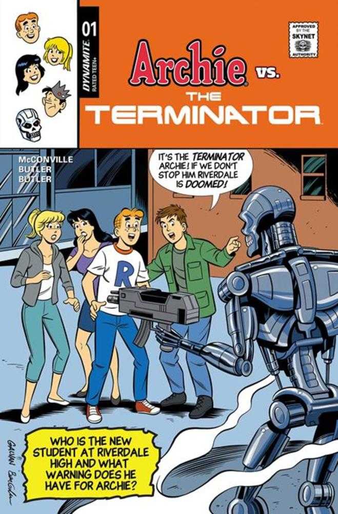 Archie vsthe Terminator #1 Cover D Bill Galvan Variant (NM)