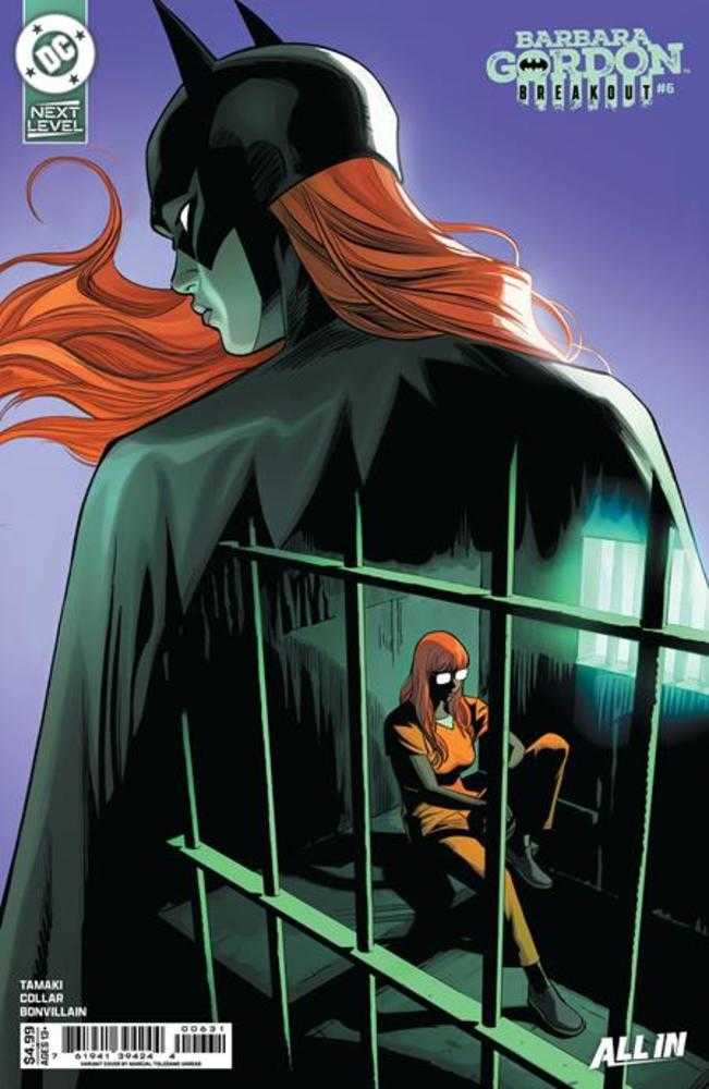 Barbara Gordon Breakout #6 Cover C Marcial Toledano Vargas Card Stock Variant (NM)