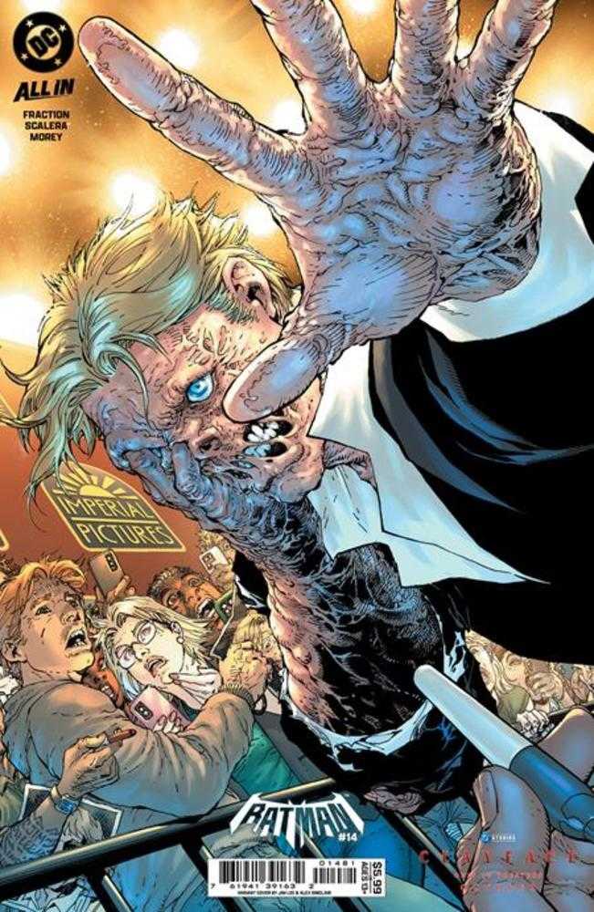 Batman #14 Cover G Jim Lee Clayface Movie Card Stock Variant (Batman Bad Seeds) (NM)