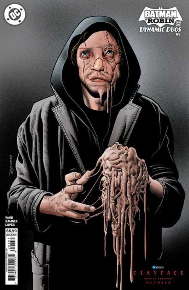 Batman & Robin Year One Dynamic Duos #3 (Of 12) Cover E Brian Bolland Clayface Movie Card Stock Variant (NM)