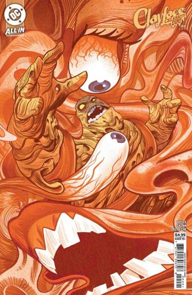 Clayface Celebrity Dirt #4 (Of 6) Cover B Mike Del Mundo Card Stock Variant (NM)