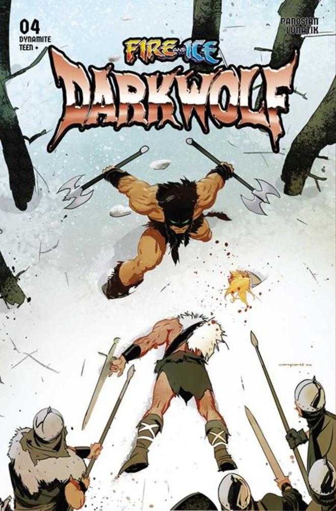 Fire And Ice Darkwolf #4 Cover E Cary Nord Variant (NM)